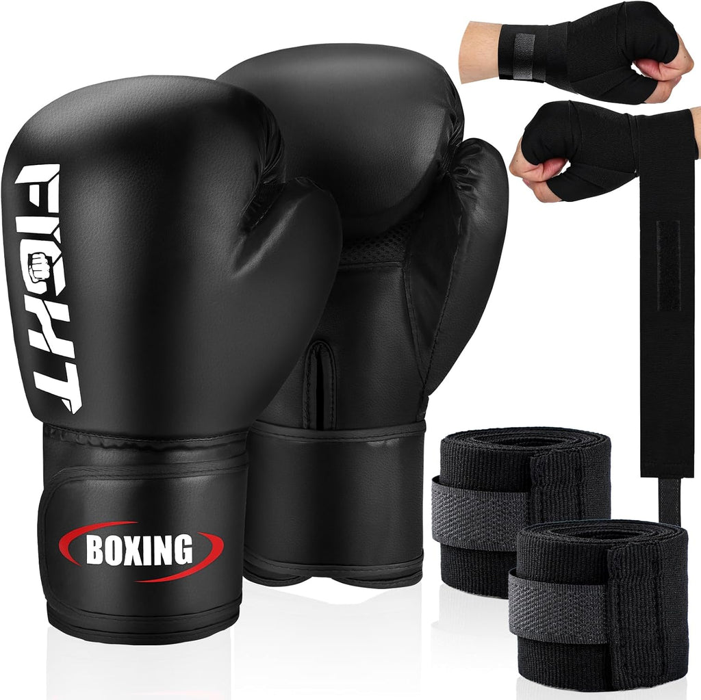 Boxing Gloves for Men and Women, Pro Training Sparring Muay Thai Gloves, Adults Heavy Punching Bag Gloves for Boxing