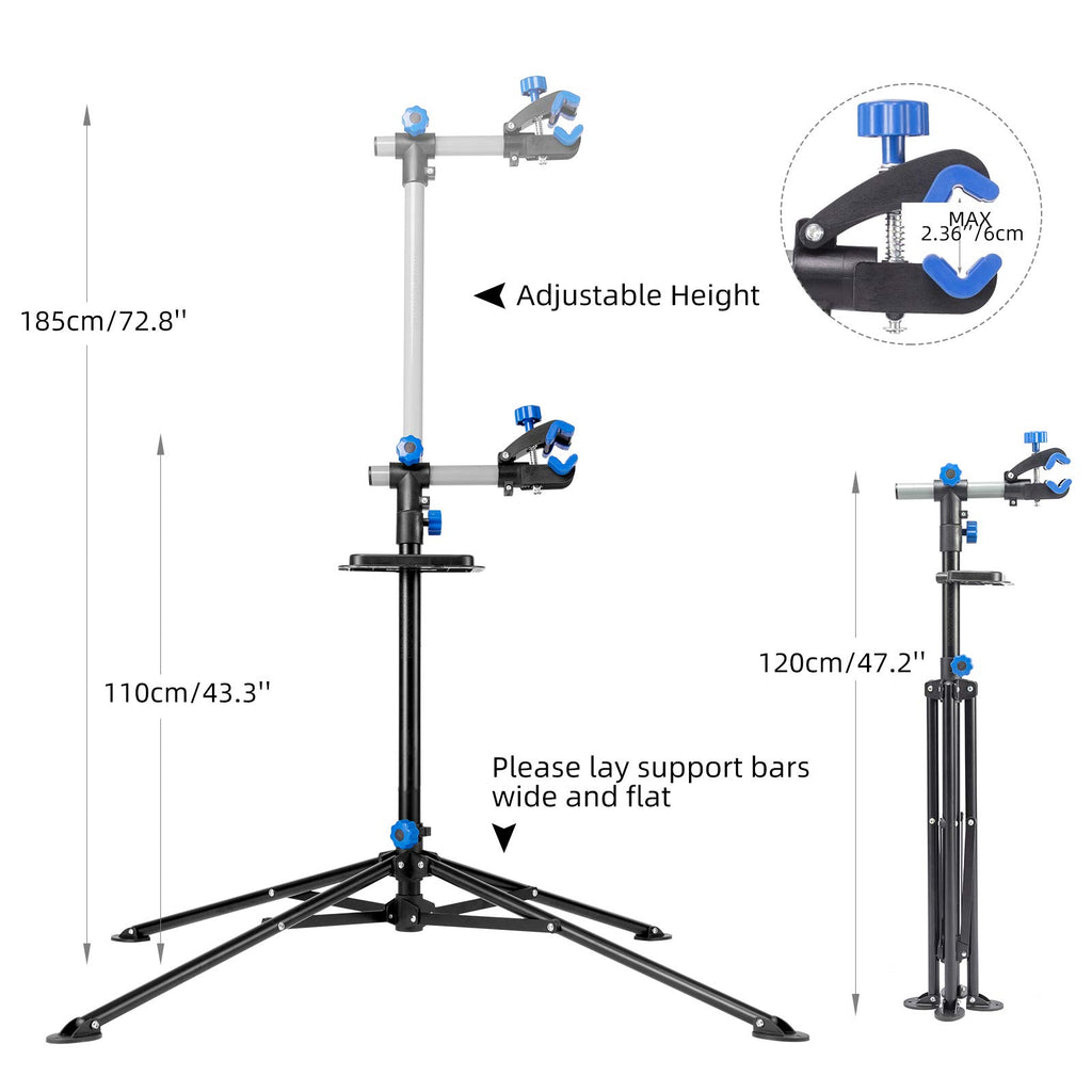 Bike Repair Stand Height Adjustable Bicycle Maintenance Rack