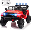 24V 2 Seater 4WD Ride On Truck, Kids Electric Car w/Remote | 24V Battery, 2 Adjustable Speeds, EVA Tire, Built-in