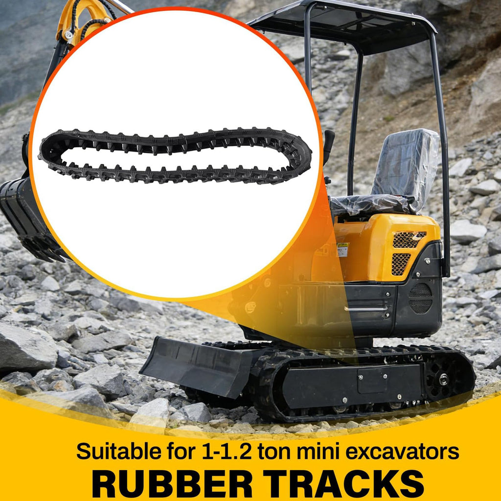 Hyuduo Rubber Track Replacement for Kubota Mini Excavator