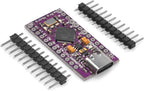 1x Pro Micro Board 5V/16MHz Module Board Type C Port for Arduino Leonardo