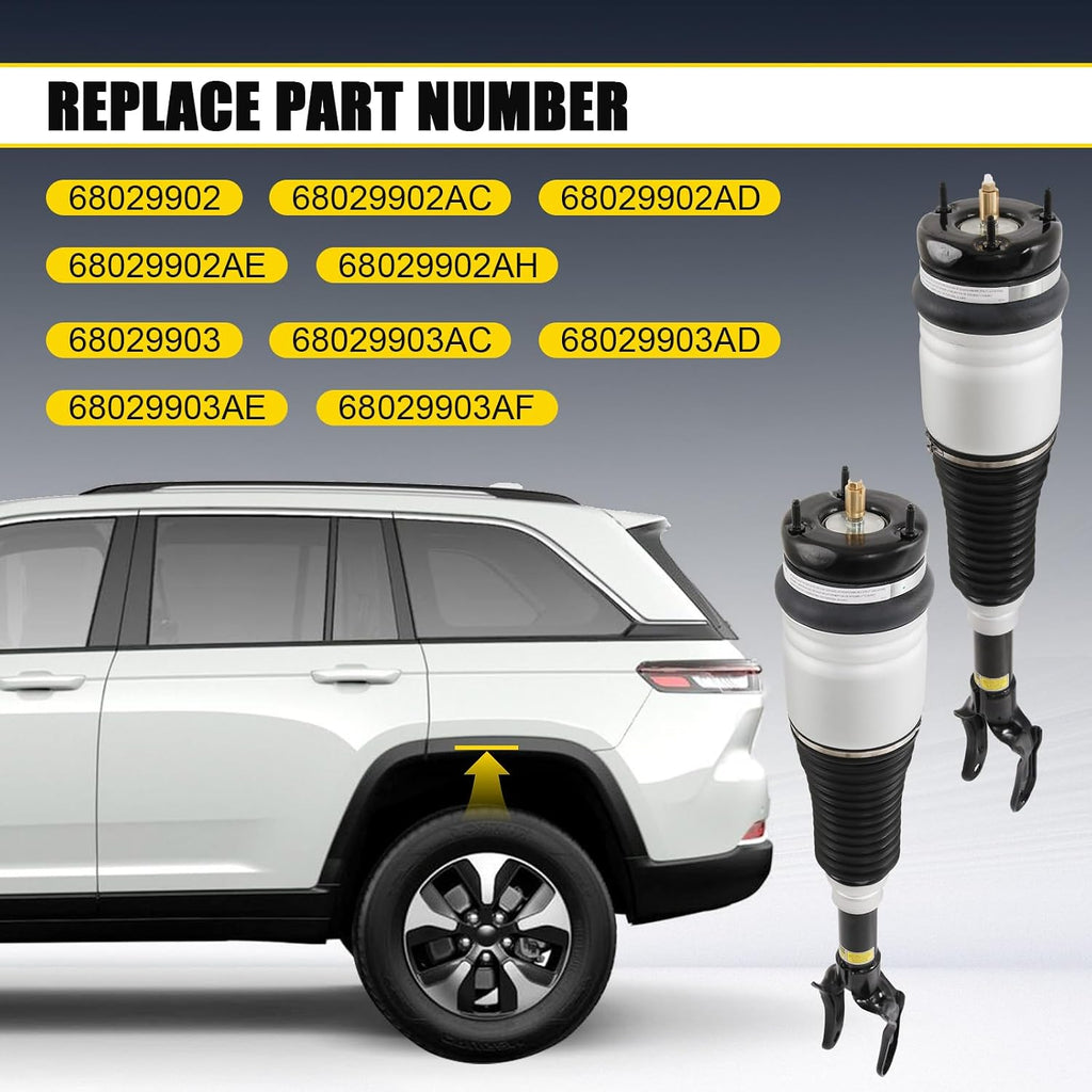 Air Suspension Shock Absorber Compatible with 2011-2015 Jeep Grand Cherokee