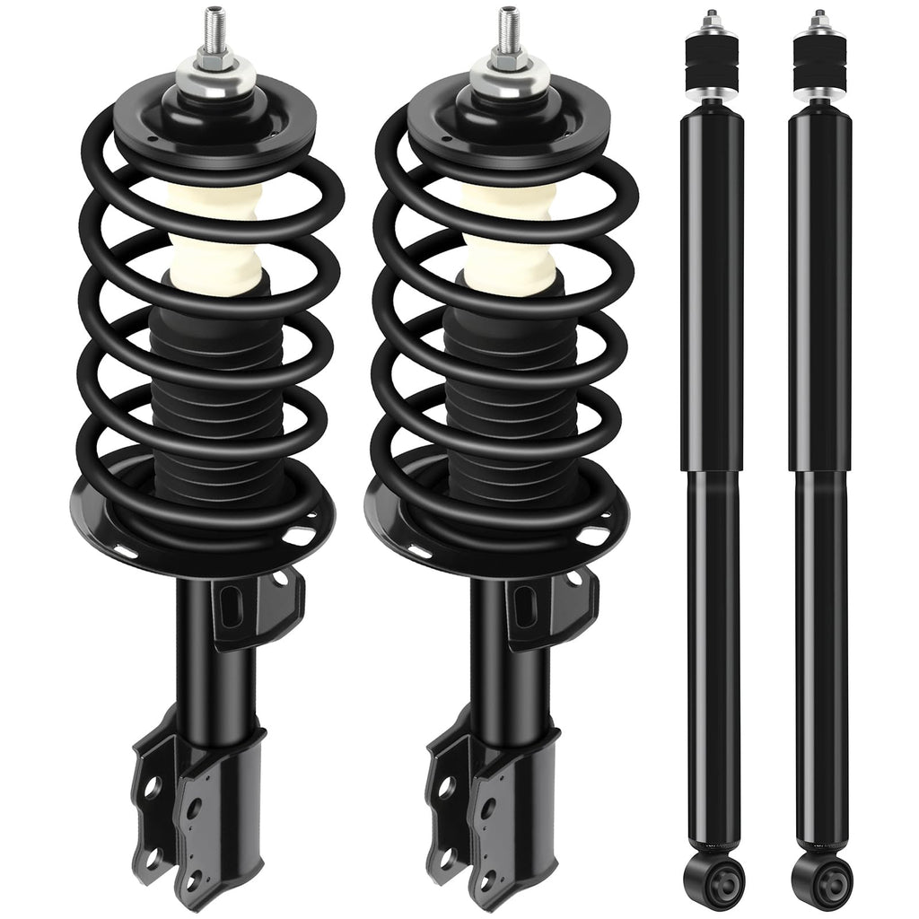 SCITOO Front Rear Complete Struts Shock Absorber for Prius C 2012-2015