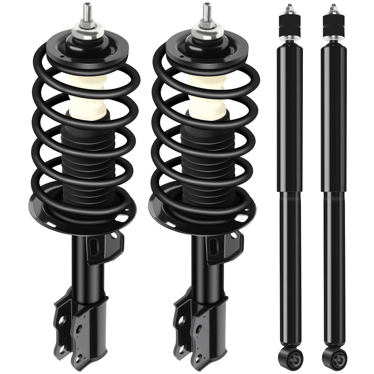 SCITOO Front Rear Complete Struts Shock Absorber for Prius C 2012-2015