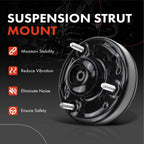 A-Premium Front Left or Right Strut Mount Compatible with Ford, Lincoln
