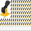 Tile Leveling System Kit 200 Reusable Tile Spacers + 200 1/16'' Replaceable Spare Steel T-pin, Leveling Clips Fit