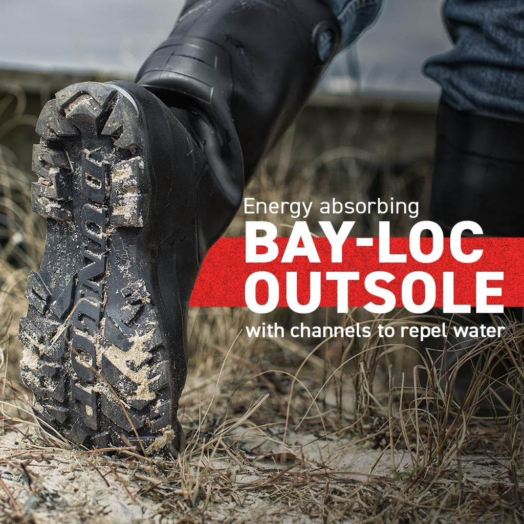 Chesapeake Rubber Boots for Men & Women – PVC - Waterproof - Lightweight Garden, Fishing & Rain Boots with Soft Toe