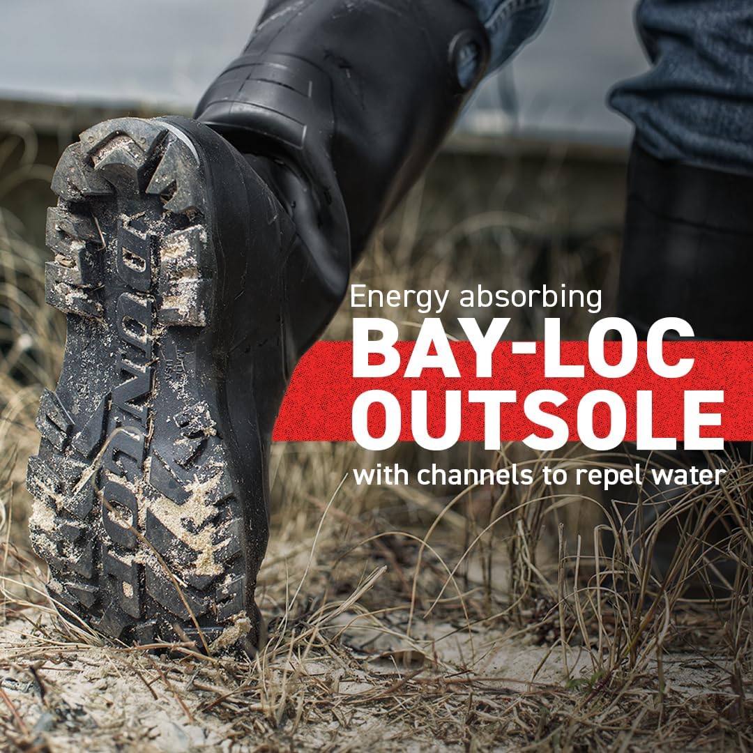Chesapeake Rubber Boots for Men & Women – PVC - Waterproof - Lightweight Garden, Fishing & Rain Boots with Soft Toe