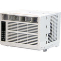 6,000 BTU Window Air Conditioner with Dehumidifier, Timer, White
