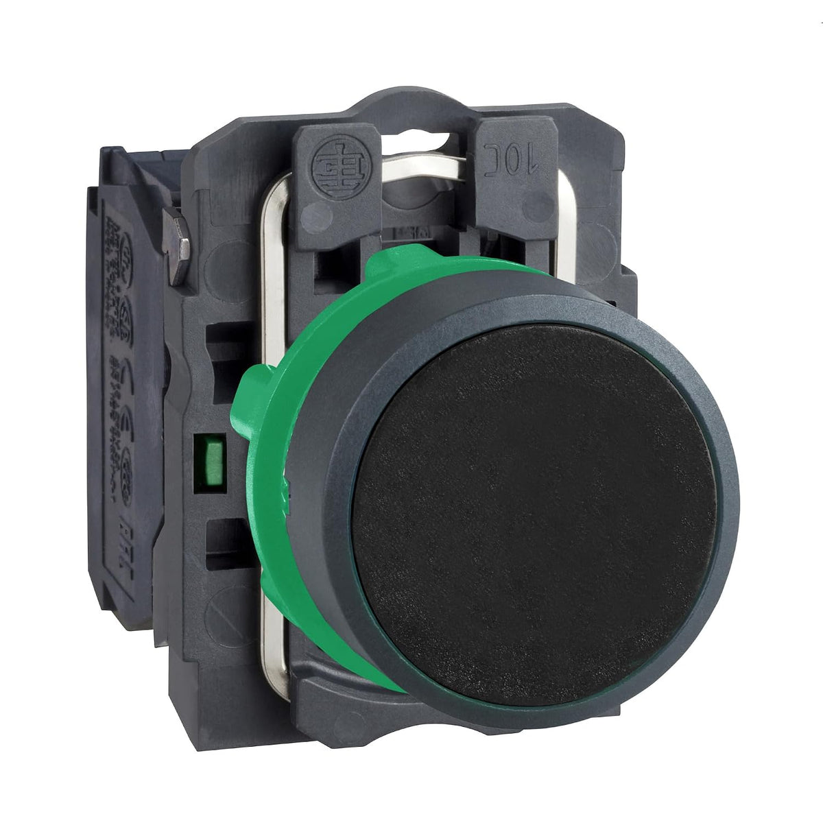 Schneider Electric XB5AA21 Non-Illum Push Button, 22Mm, 1No, Black