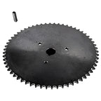 Jeremywell #40 Roller Chain Sprocket, 60 Tooth B-Hub, 1" Bore