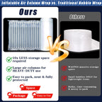 Extra Thick Bubble Wrap,7.87” x 164 ft Air Pillows For Shipping