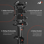 A-Premium Front Strut Assembly Compatible with Toyota