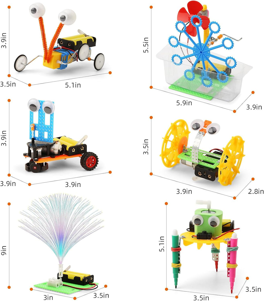 STEM Robotics Science Kits for Kids Ages 8-12 8-10, STEM Toys for Boys 8-13 | Build A Engineering Robot Building Toys
