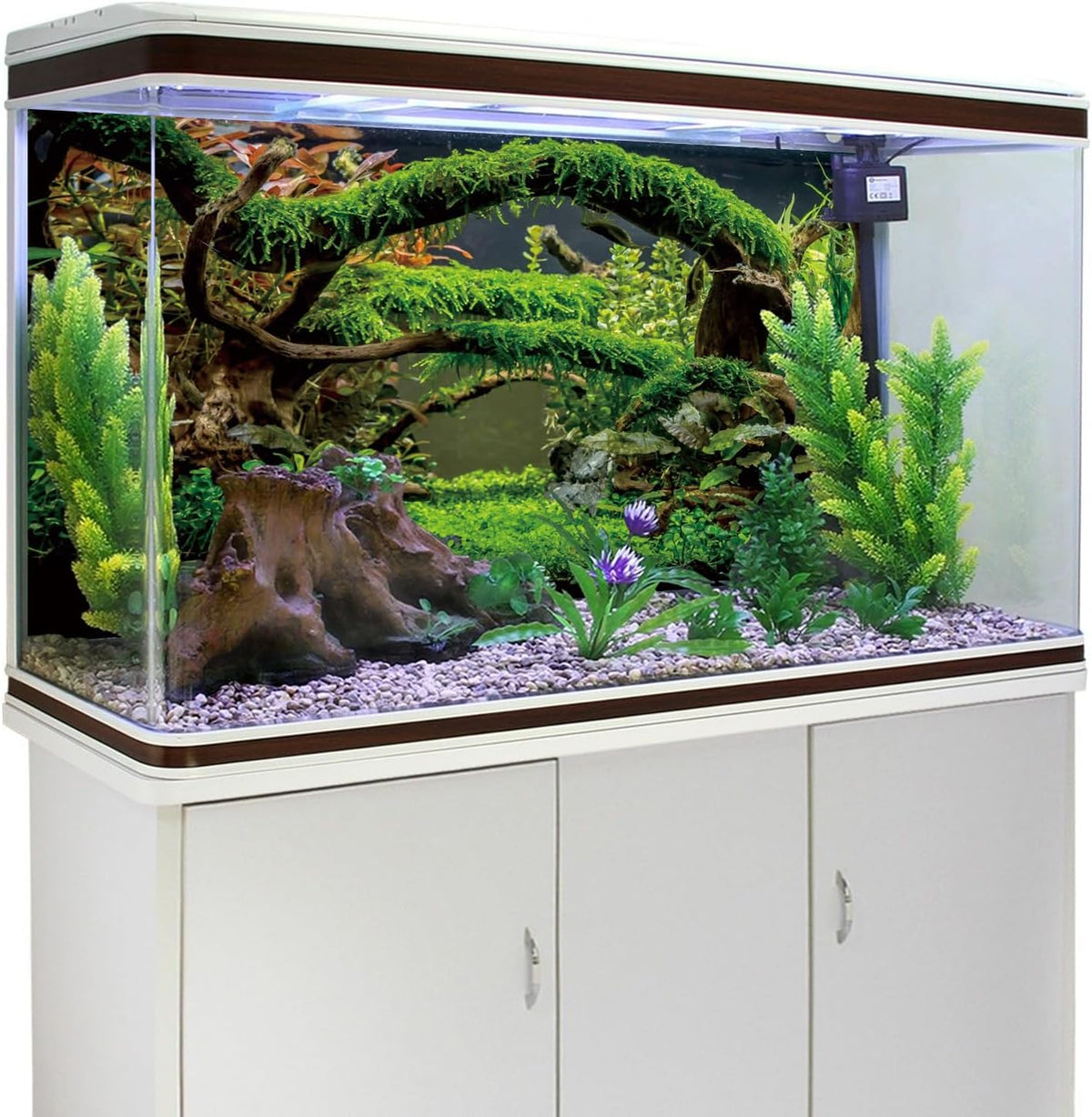 36x18 in Arch Branch Aquarium Backdrop Aquatic Plant Fish Tank Background