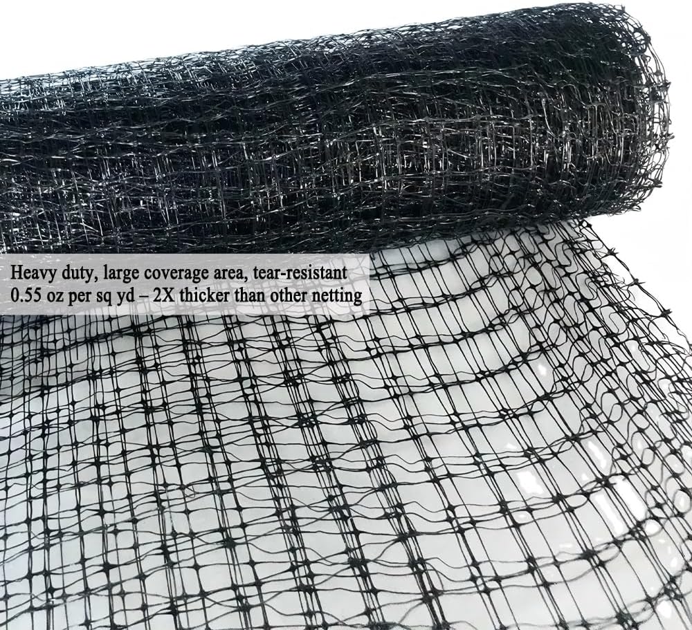 Deer Fence Netting 8x100FT, 3/4" Mesh, 18GSM, Against Small Animal