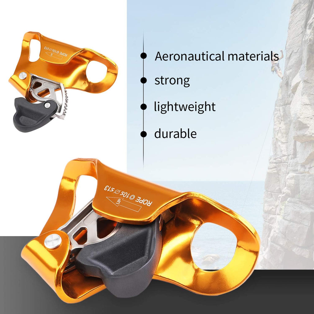Rock Climbing Chest Ascender Climbing Mountaineering Tree Arborist | Rappelling Gear Climbing Equipment Rope Clamp