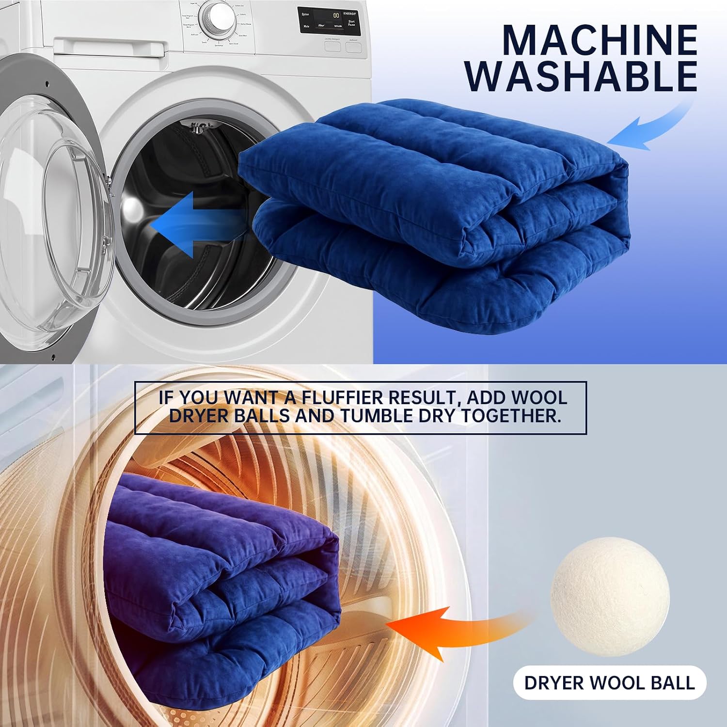 Wheelchair Cushions，Pressure Pain Relief Accessories with Armrest Covers. Supports Coccyx & Back, Non-Slip. Fits 18"