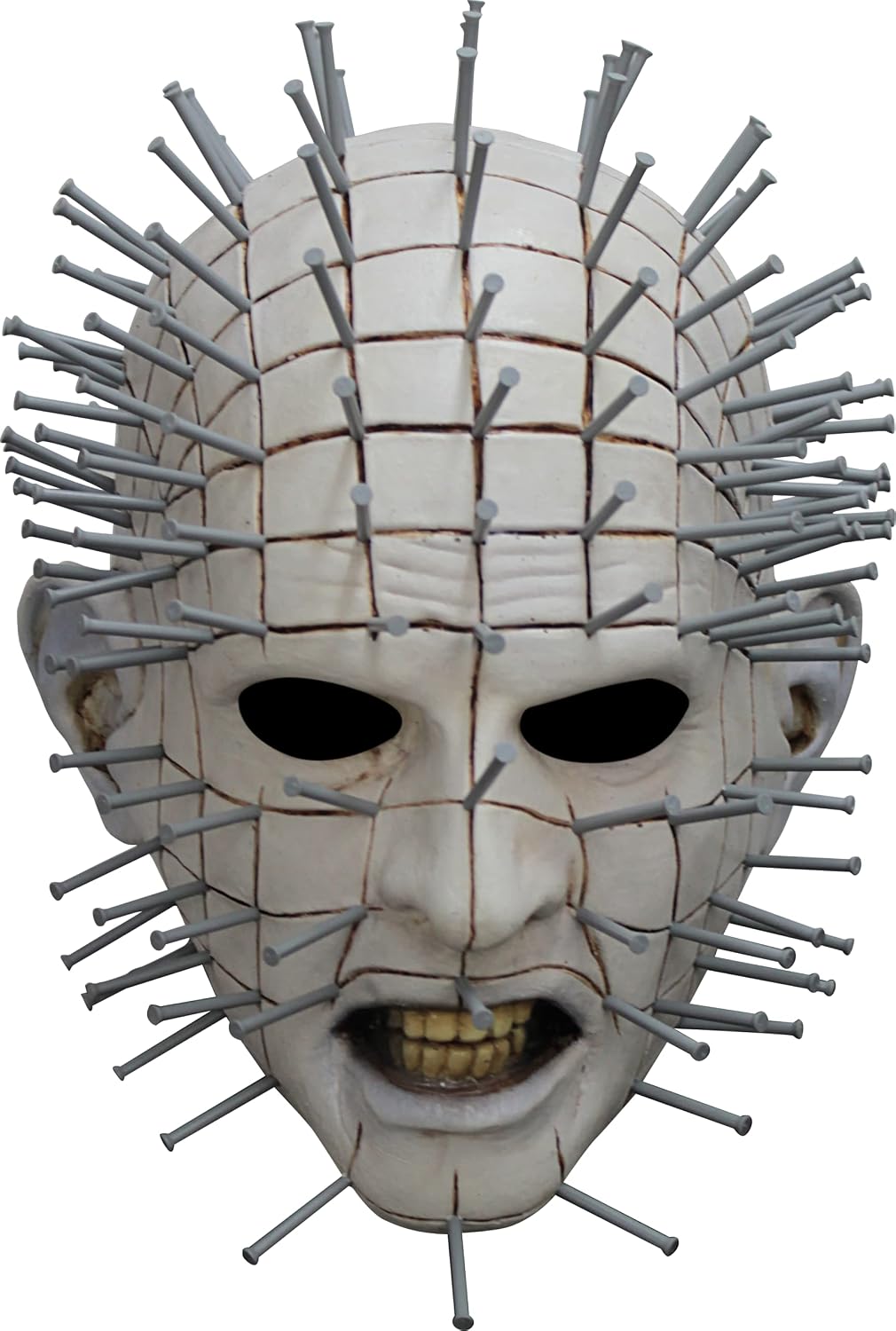 Men's Monster Horror Hellraiser III Pinhead Mask Halloween Costume Accessory