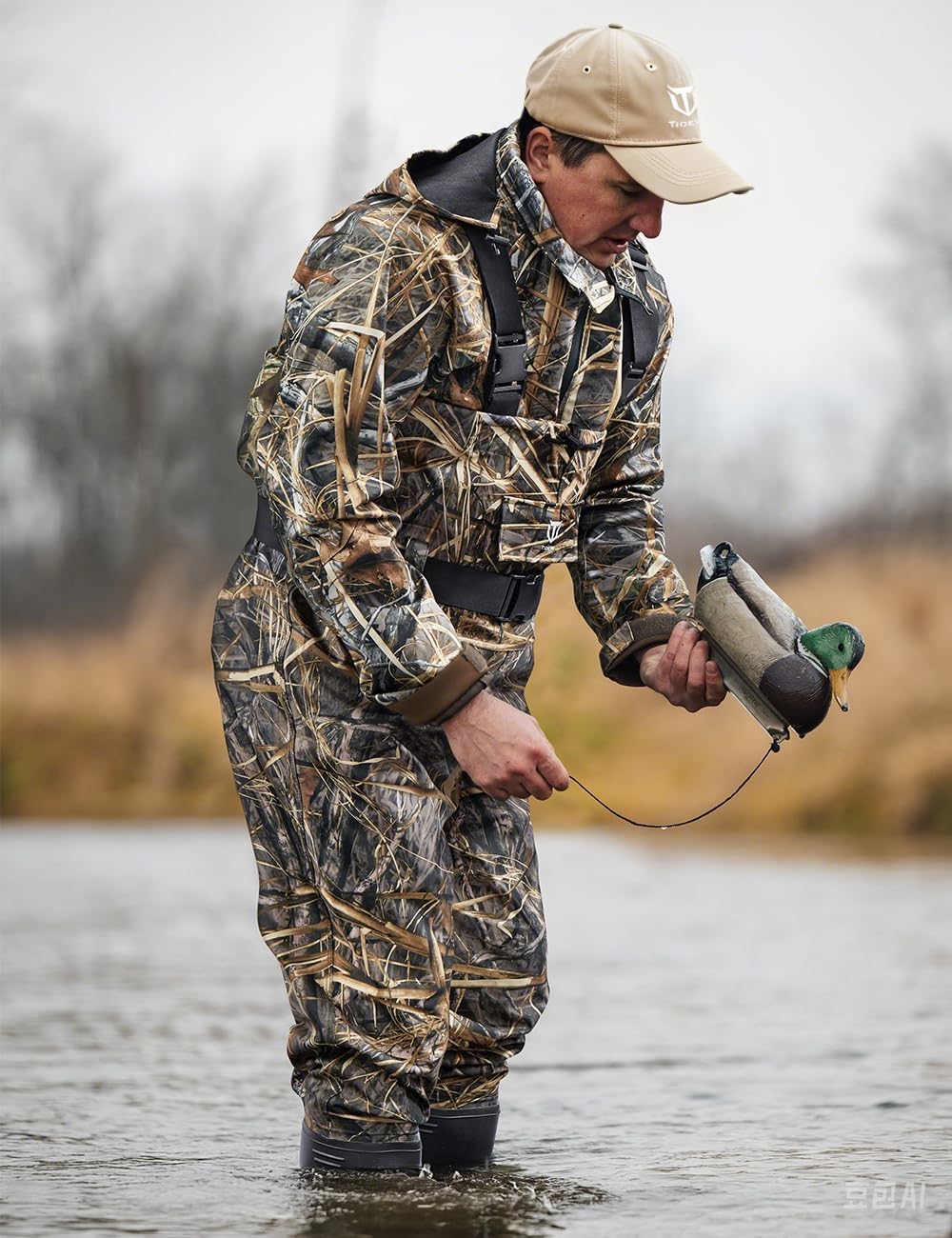 Chest Waders for Men Women, Waterproof Fishing Waders | Waterproof 420D 2-Ply Nylon/PVC, Lightweight Bootfoot Hunting