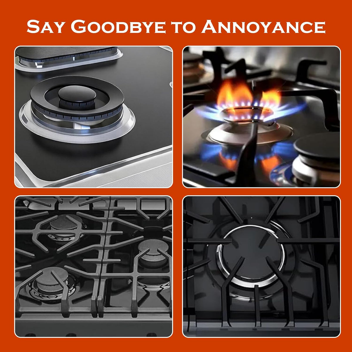 Stove Top Protector for Whirlpool Gas Stove Protectors 5 Burners, for WFG505M0BB WFG505M0BB0 WFG505M0BB1 WFG505M0BB2 WFG530S0ES0 WFG530S0ES1