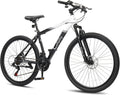 26/27.5" Mountain Bike 21 Speed Men's Mountain Bike with Lightweight Aluminum Frame, Powerful Dual Disc Brake