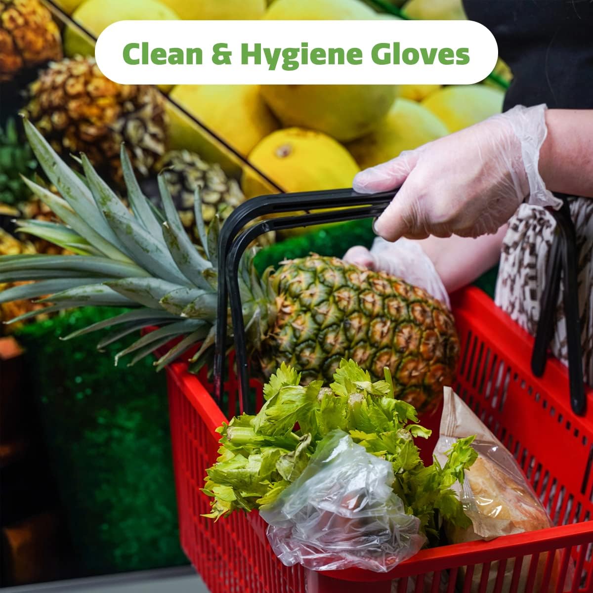 Disposable Plastic Vinyl Gloves