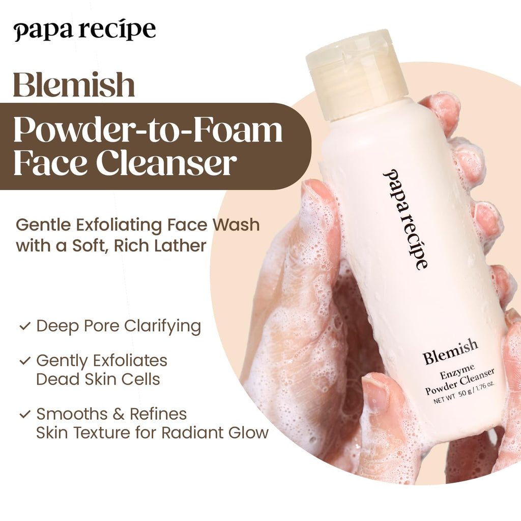 Blemish Enzyme Powder Cleanser, Rice Powder, Brightening, 1.7oz