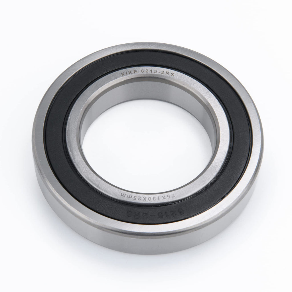 XiKe 6215-2RS Deep Groove Ball Bearing, 75x130x25mm (1-Pack)