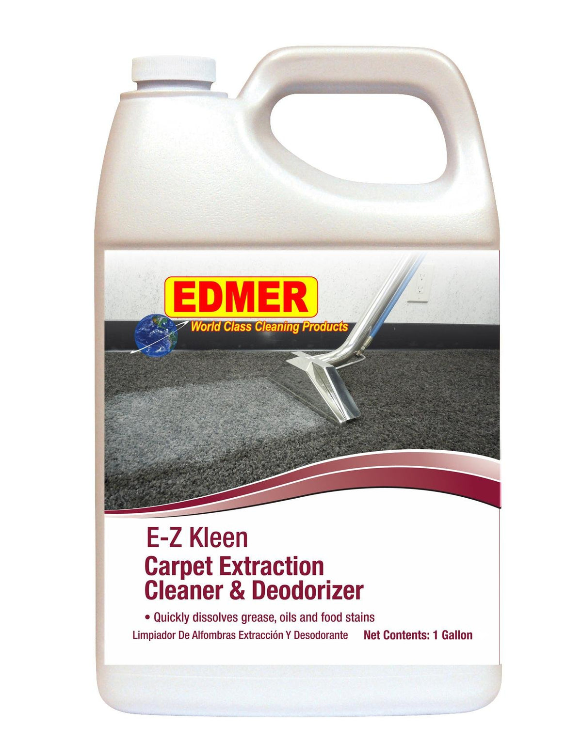 EZ Kleen Carpet Extraction Cleaner & Deodorizer - 4 Gallons per Case