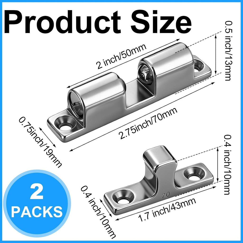 Frienda Double Roller Catch 316 Stainless Steel 70 Mm