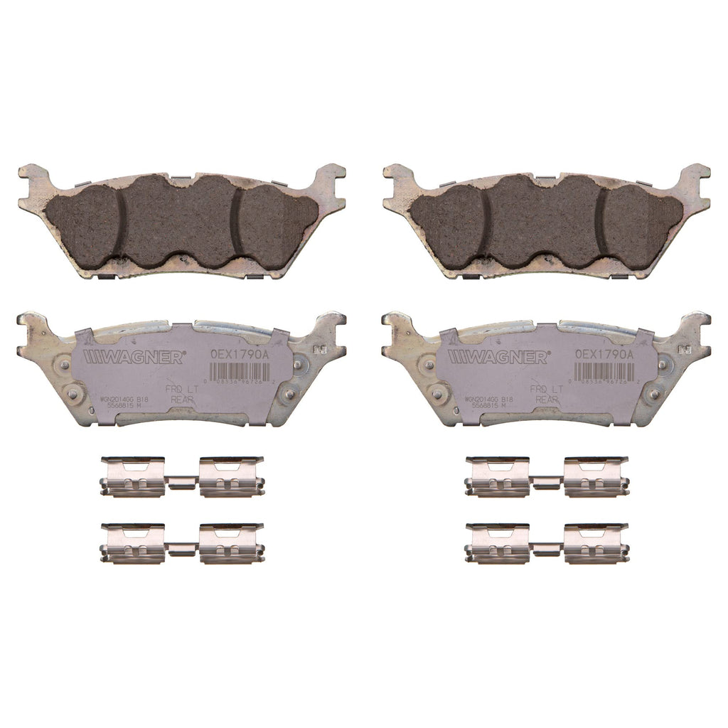 Wagner Brake OEX OEX1790A Disc Brake Pad Set Premium Ceramic