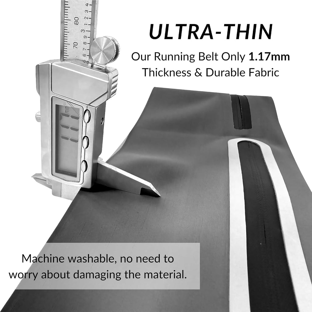 Running Belt for Men Women, Ultra-thin Run Belt with Pockets Secure Adjustable Fanny Pack Marathon Jogging Runners