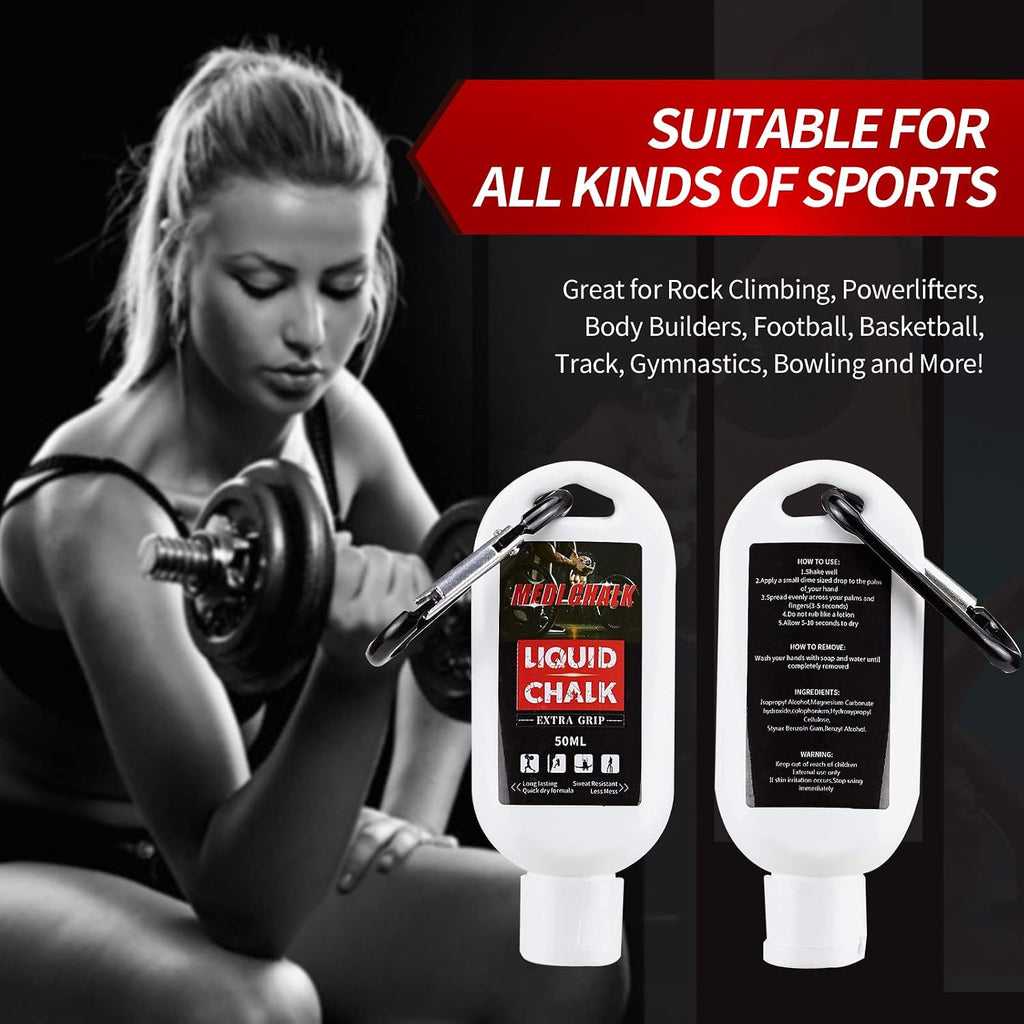 Liquid Chalk, Sports Chalk, Hand Grip Chalk,Weightlifting Chalk,Gym Chalk,Work Out Chalk for Cross Training