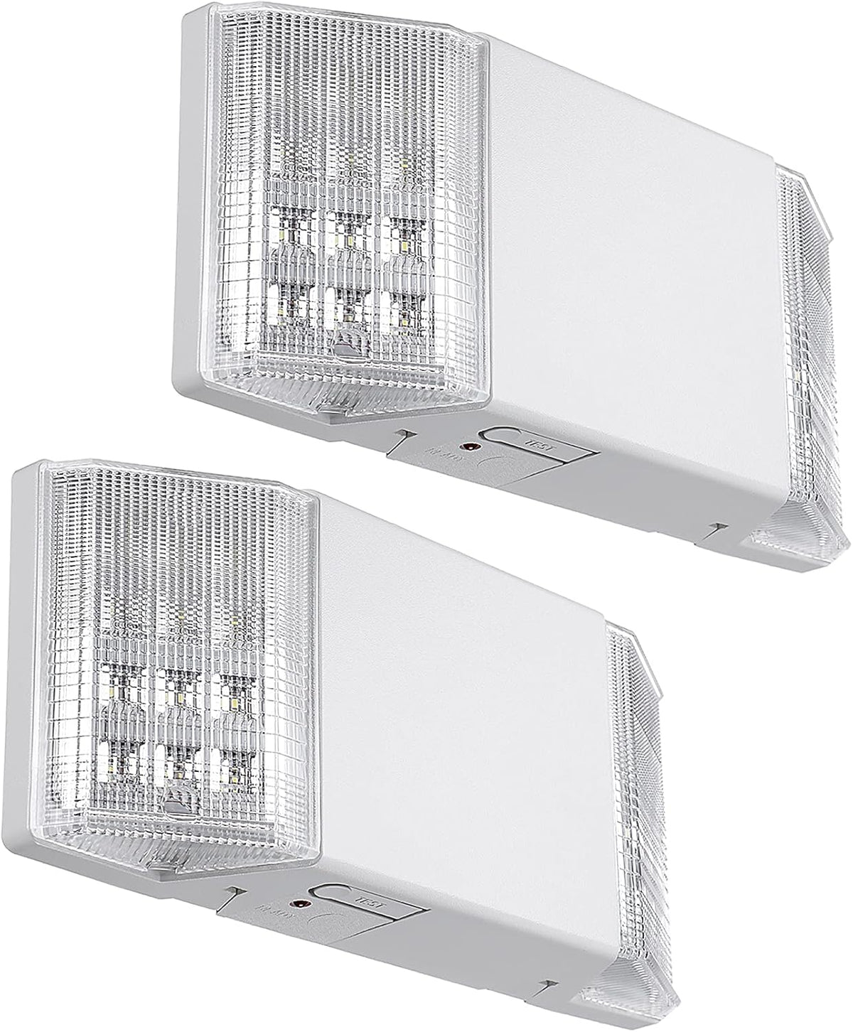 TORCHSTAR 2-Pack LED Emergency Lighting with Battery Backup White