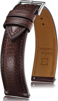 Italian leather Watch Band Tuscany Natural Vegetable-Tanned Full Grain Genuine Leather,18mm 19mm 20mm 21mm 22mm Quick