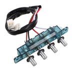 Range Hood Replacement Switch Button Control Panel, 4-key Alloy