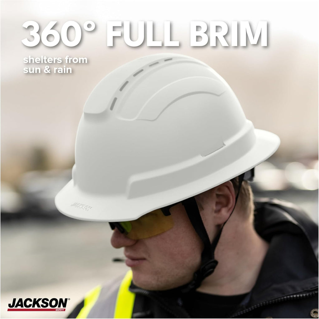 Blockhead2 Type 2 Full Brim Hard Hat, ANSI Z89.1 Class E & C
