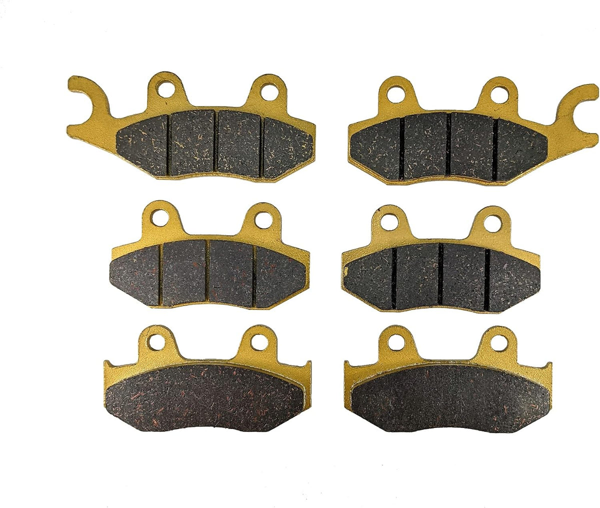 Traild Ceramic Brake Pads for Yamaha Raptor 700 700R 2013-2026 Front & Rear