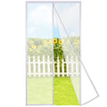 Magnetic Screen Door Self Closing, 48 x 60 inch, White