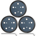 Gnellkoor Orbital Sander Pad Replacement for Porter Cable 333, 3 Pack