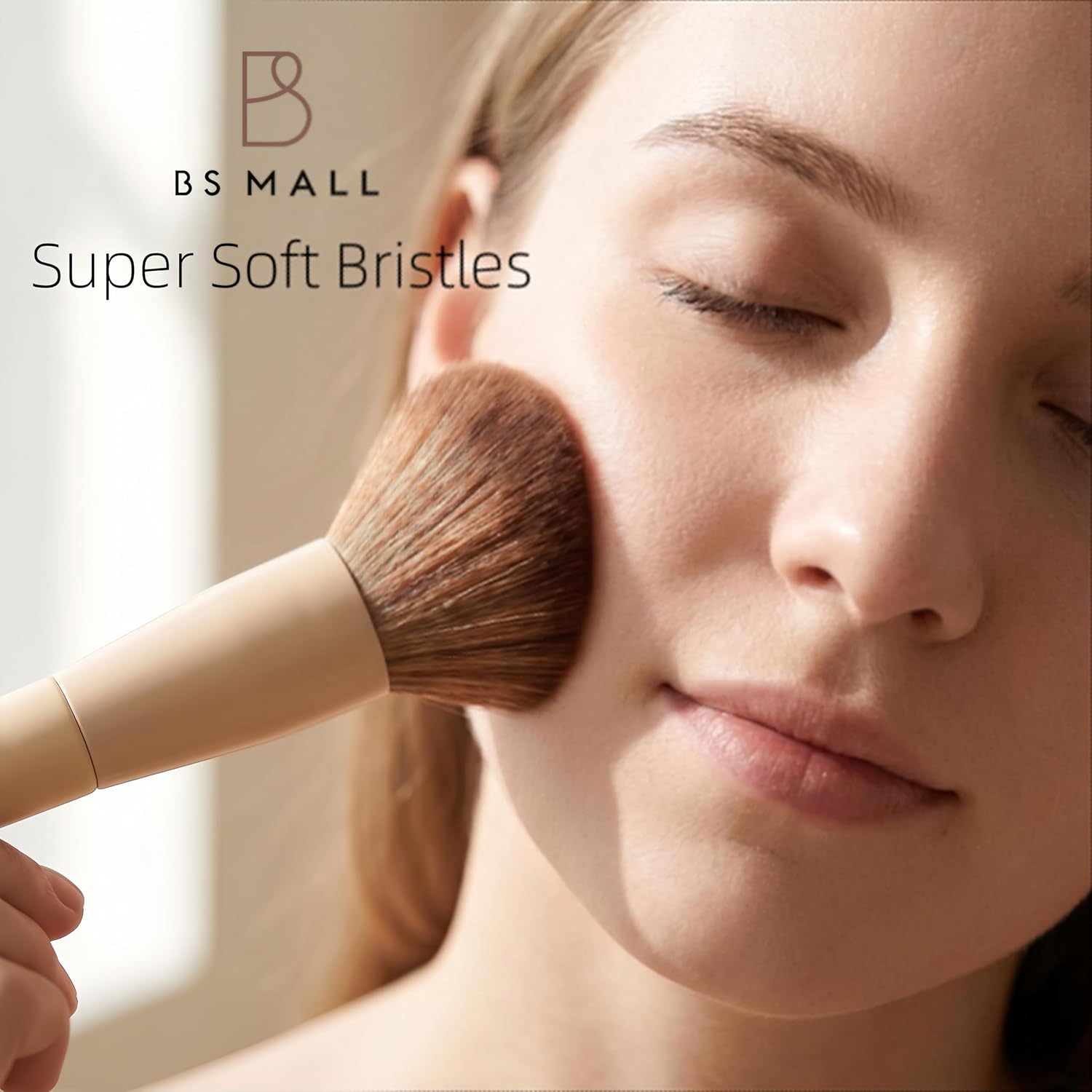 Professional Makeup Brush Set with Travel Case, Soft Synthetic Face & Eye Brushes for Foundation, Concealer, Powder