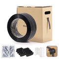Banding Strapping Kit with 5/8" x2100 ft Polyester Band PET Strapping Roll