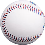 Ballistic Leather Pitching Machine Baseballs | Durable Leather Construction for Consistent Performance, 12-Pack