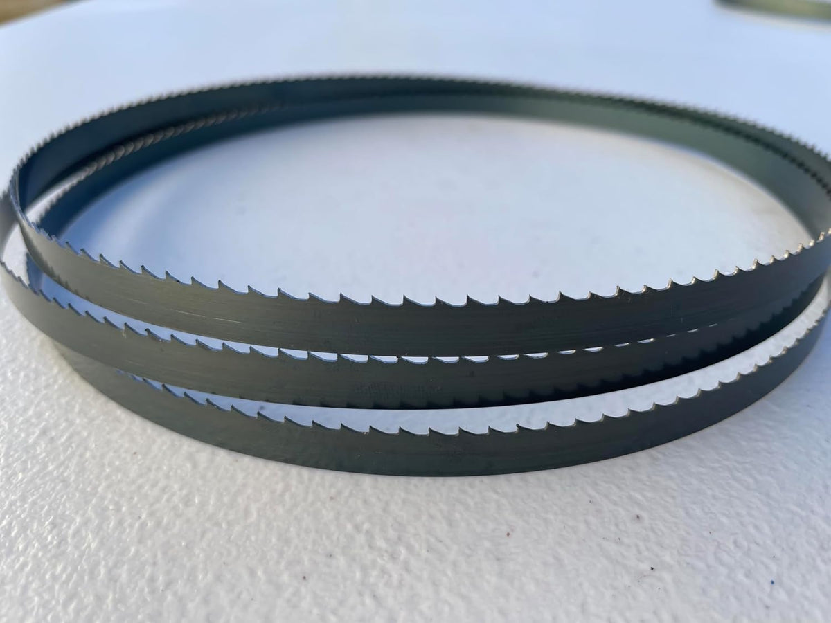 AYAO 80 Inch X 3/8 Inch X 6TPI Wood Bandsaw Blades Fit Craftsman 12" Band Saw, 2pk