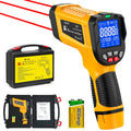 SURPEER Infrared Thermometer Temperature Gun 3992°F 50:1