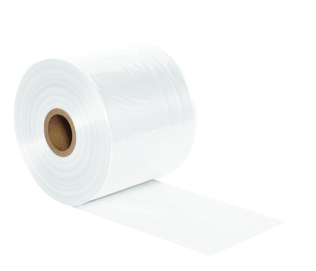 Aviditi Poly Tubing Roll, 14" x 2150', 2 Mil, Clear - for Custom Sized Poly Bags