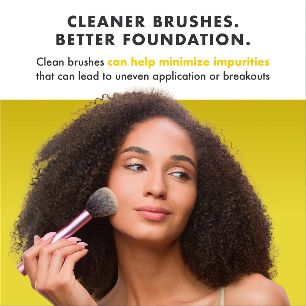 Original Makeup Brush Cleaner Solution - Professional Cleanser for Makeup Brushes - Quick-Drying, Rinse-Free Formula