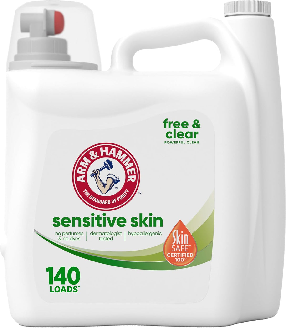 Sensitive Skin Free & Clear Liquid Laundry Detergent