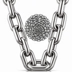 ElaraBerry 1/4 Inch x 25 ft 304 Stainless Steel Welded Link Chain